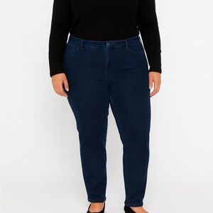 Aeropostale Bayla Skinny Jeans Women’s Size 18 Black Denim – Inseam 30”